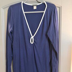 Venus size 1X Navy Blue T-Shirt